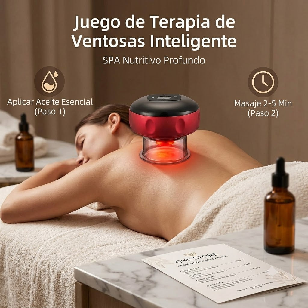 TheraCup Pro™ - Masajeador de Terapia Inteligente
